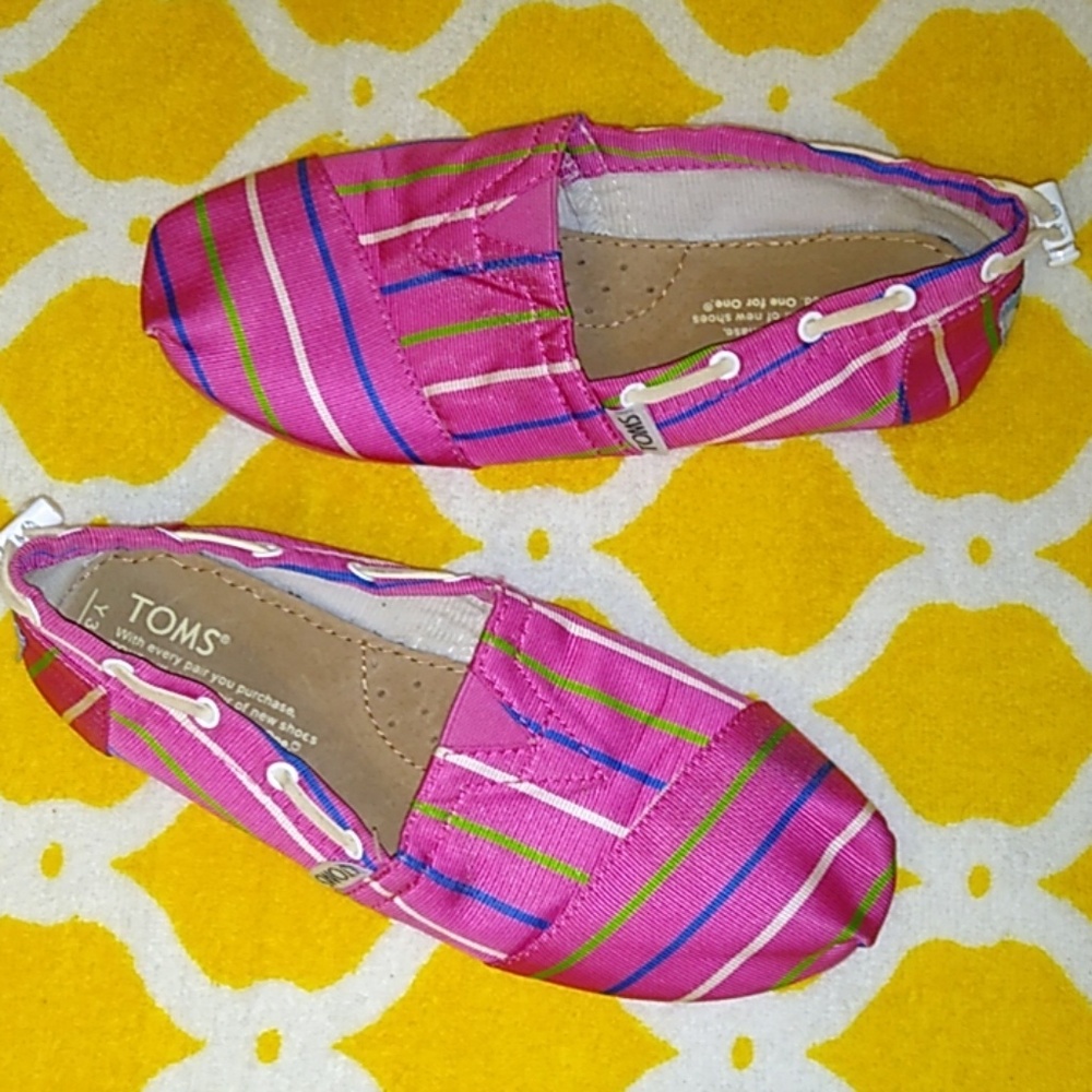 🟢TOMS Classic Slide Ins, Sz Y3